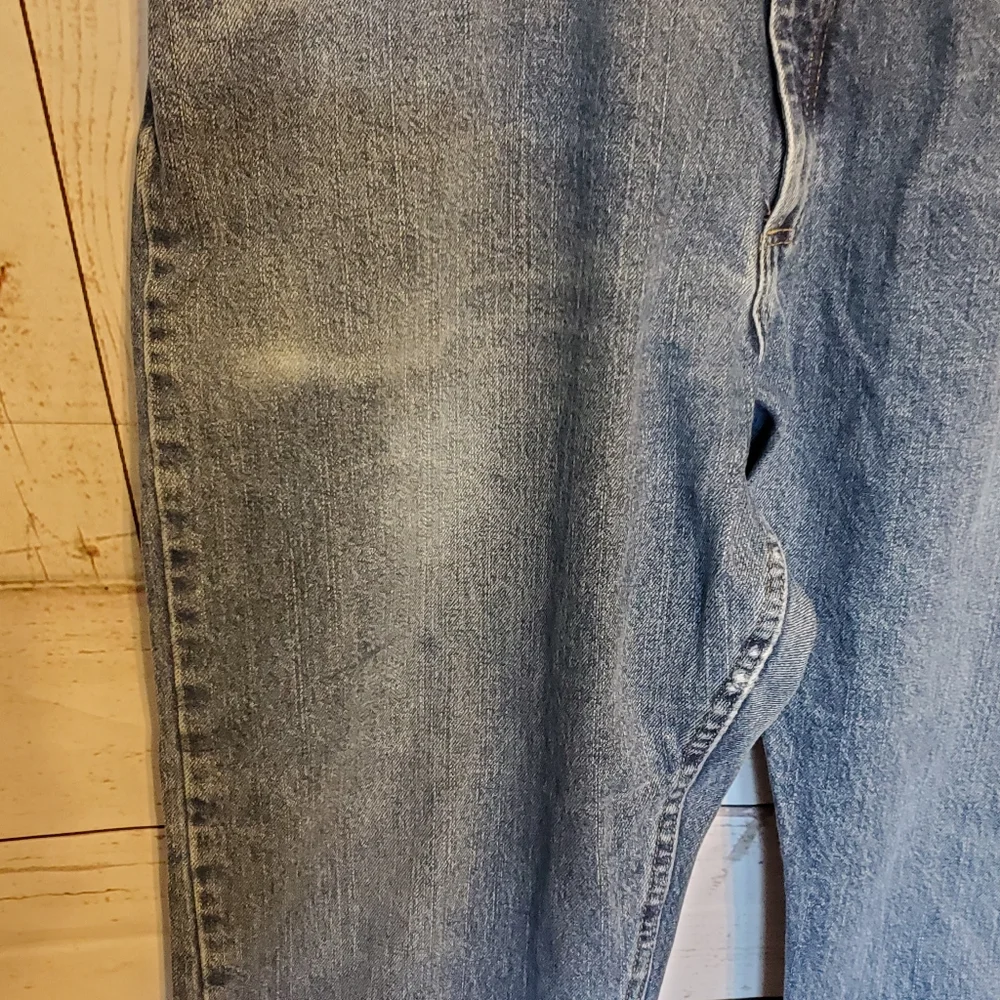 Wrangler Premium Quality relaxed fit men's jeans blue 40X32
